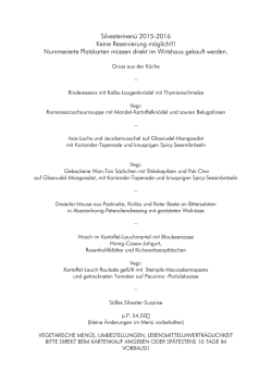 Gruss aus der K&uuml;che - Wirtshaus am Gehrenberg
