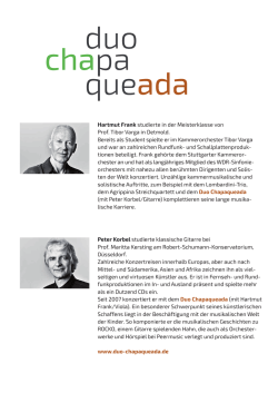 Hartmut Frank studierte in der Meisterklasse von Prof. Tibor Varga in