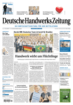 Handwerk wirbt um Fl&uuml;chtlinge