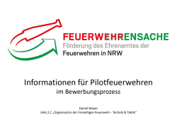 Präsentation mit Zeitplan