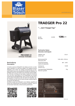TRAEGER Pro 22