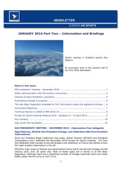 EAS Newsletter January 2016 part 2