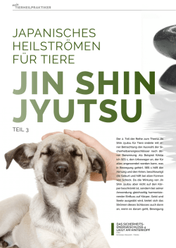 japanisches heilstr&ouml;men f&uuml;r tiere
