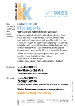 infoflyer - Pflanzpl&auml;tz