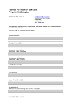 Formular für Gescuh - PDF Format