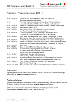 Deutsch-Italienische Gesellschaft Lippe-Detmold e