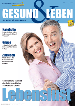 Grippe Hagebutte Zufrieden - N&Ouml; Landeskliniken
