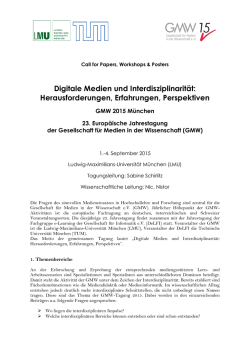 GMW - DeLFI 2015