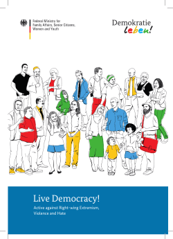 Flyer Live Democracy