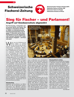 Januar 2016 - Schweizerischer Fischerei