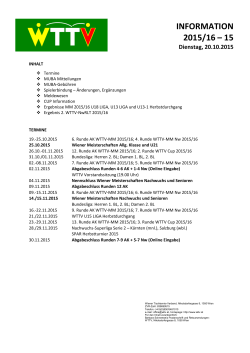 information 2015/16 &ndash; 15