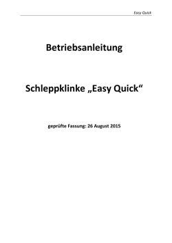 Easy Quick - Gleitschirm Direkt