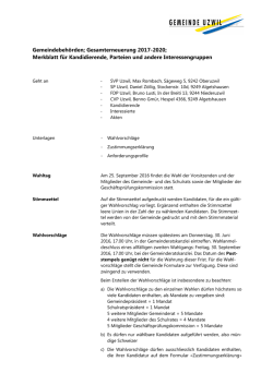 Merkblatt Gemeindebehorden