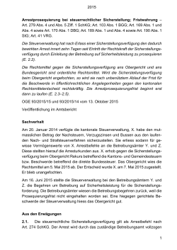 Nr. 93/2015/15 und Nr. 93/2015/14