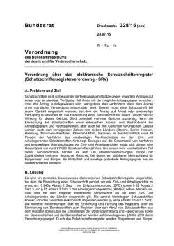 Drucksache 328/15 (neu)