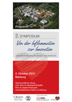 Von der Inflammation zur Innovation