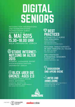 digital seniors - Senioren-Universität