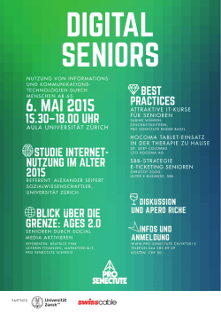 digital seniors - Senioren-Universit&auml;t