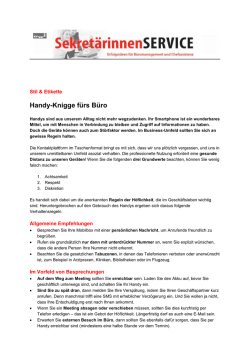 Handyknigge fürs Büro, Ausgabe 03/2013e