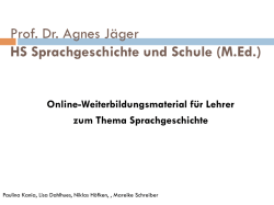 Online-Weiterbildungsmaterial für Lehrer zum Thema