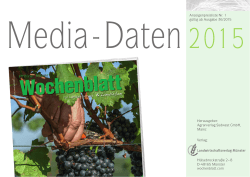 Landleben - Wochenblatt