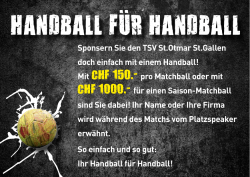Matchball - TSV St.Otmar