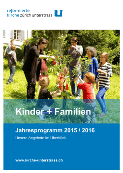 Kinder + Familien - Kirche Unterstrass