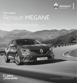 Renault MEGANE - renault