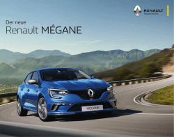 Renault MÉGANE - renault