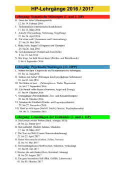 HP-Lehrgaenge 2016:2017 - Ostwestfalen