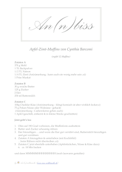 Apfel-Zimt-Muffins von Cynthia Barcomi 1