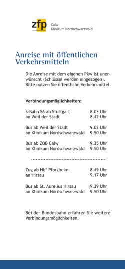 Eilegeblatt Anreise 05.10.2015 -einzeln-