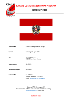 Ausschreibung