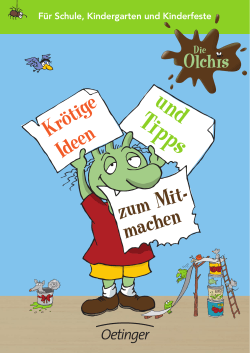 Olchis_Tipps Unterricht.indd - Verlagsgruppe Oetinger .::. Schule