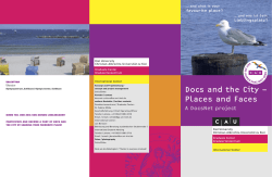 Docs and the City &ndash; Places and Faces - graduiertenzentrum.uni