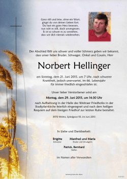 Norbert Hellinger