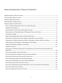inhaltsverzeichnis | table of contents