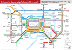 Liniennetzplan Braunschweiger Verkehrs