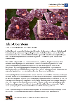 Idar-Oberstein - Rheinland-Pfalz-Takt