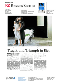 Tragik und Triumph in Biel