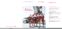 1957 1967 1977 1987 1997 2007 Austrian Airlines Group