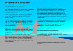hier - Willkommen in Borgsdorf