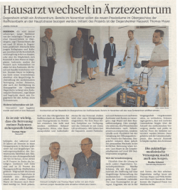 Hausarzt wechselt in &Auml;rztezentrum&middot;