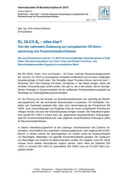 EI2 30-C5-Sa &ndash; alles klar?