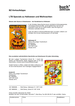 LTB Specials Halloween & Advent