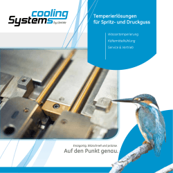 Prospekt Kältemittelkühlung - Stemke Cooling Systems GmbH
