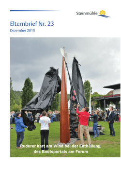 Aktueller Elternbrief - Landschulheim Steinm&uuml;hle