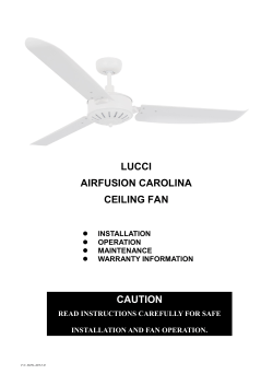 lucci airfusion carolina ceiling fan caution