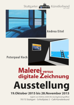 Andrea Eitel - Peterpaul Koch Malerei versus digitale Zeichnung 19
