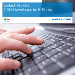 CAD-Downloads im E-Shop
